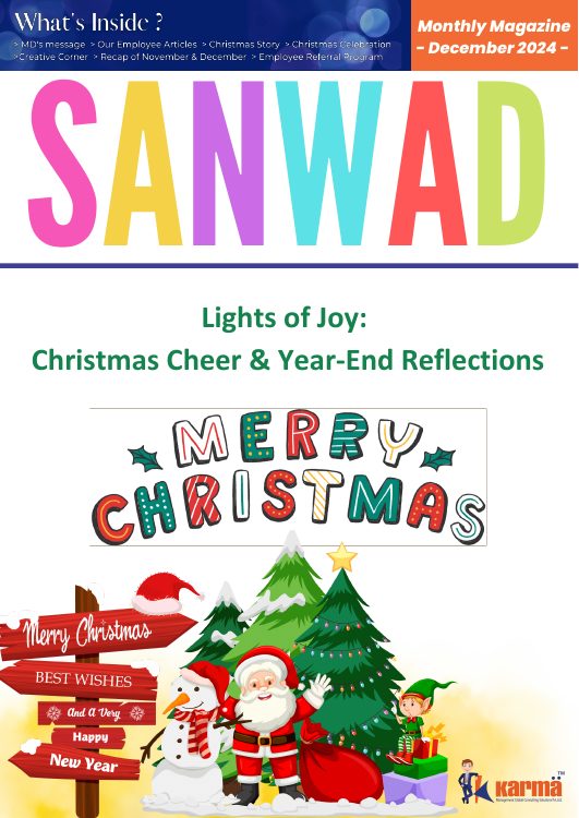 Sanwad — December 2024: Lights of Joy cover