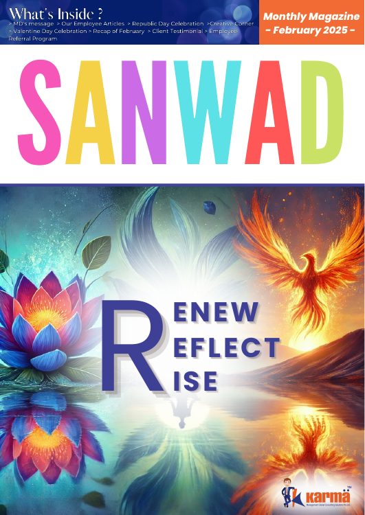 Sanwad — February 2025: Renew, Reflect, Rise cover