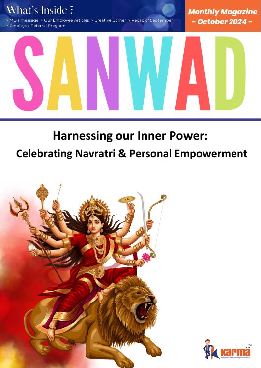 Sanwad — October 2024: Harnessing Our Inner Power cover