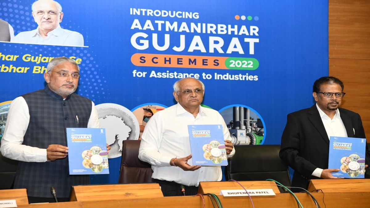 The government of Gujarat issues Aatmanirbhar Gujarat Scheme for assistance to Large Industries - 8th October 2022
